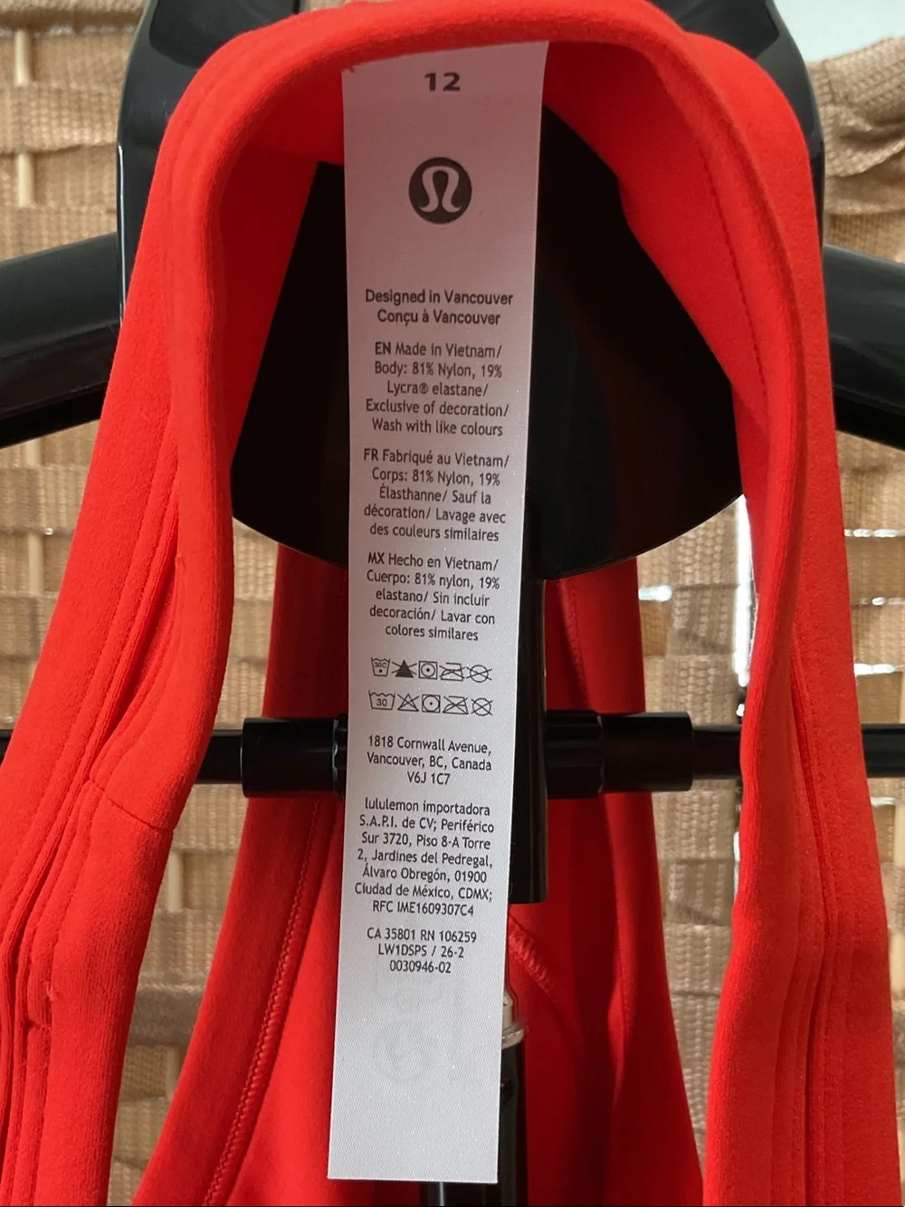lululemon athletica Align Waist-length Racerback Tank CRYE